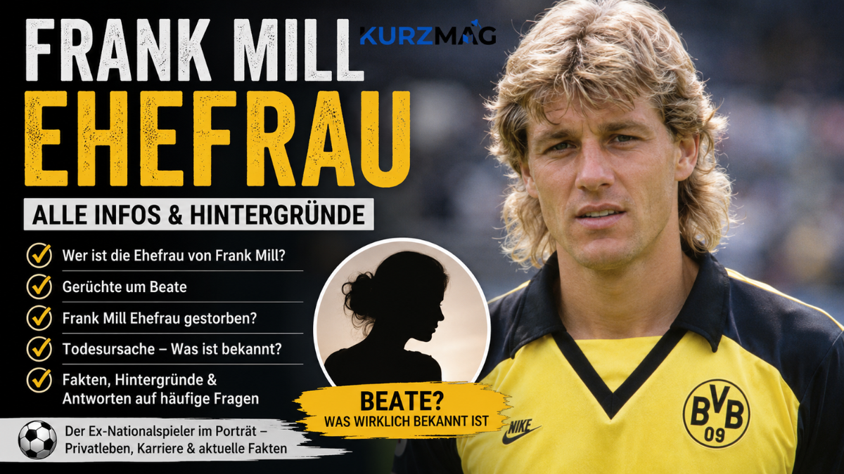 Frank Mill Ehefrau