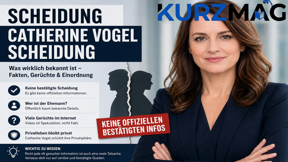 Scheidung Catherine Vogel Scheidung